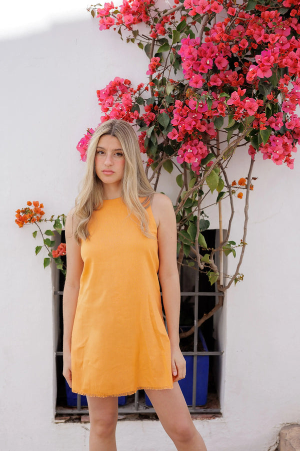 Vestido Lucía Naranja