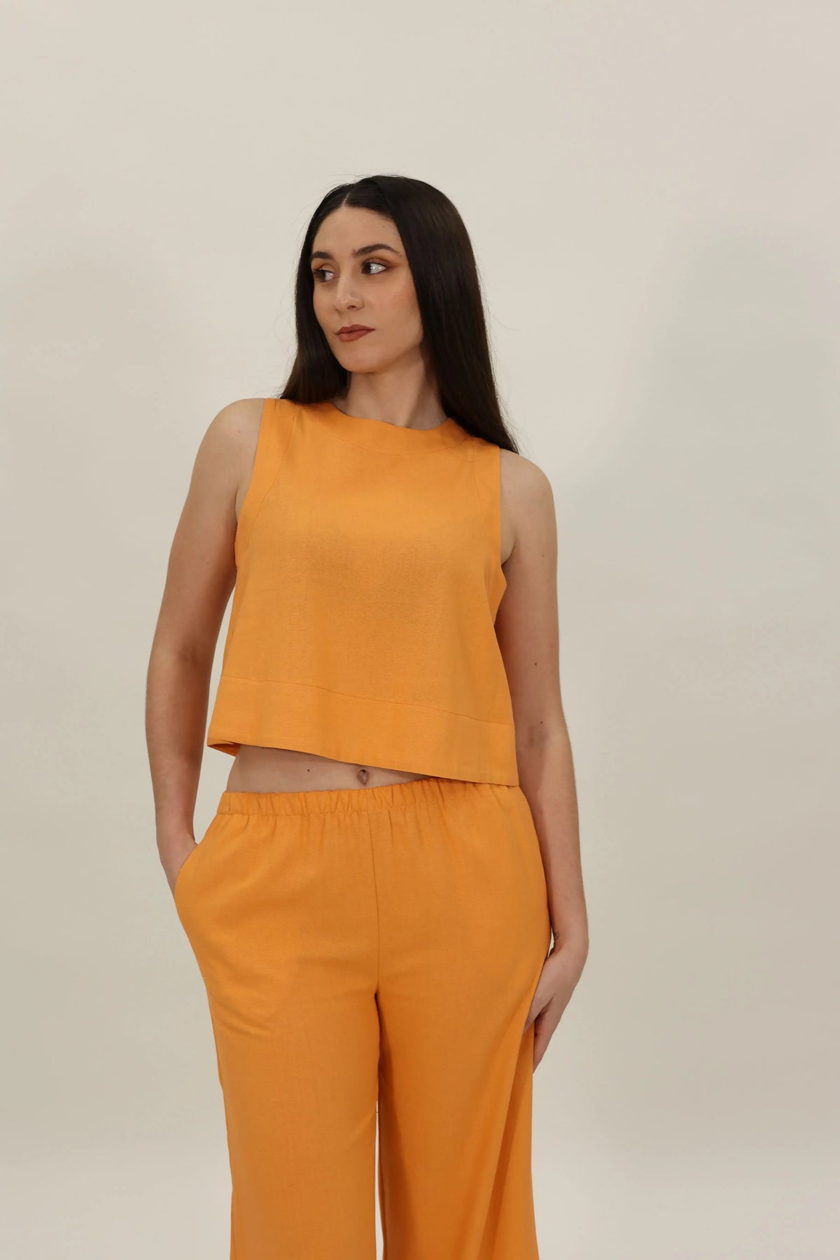Pantalón Lina Naranja