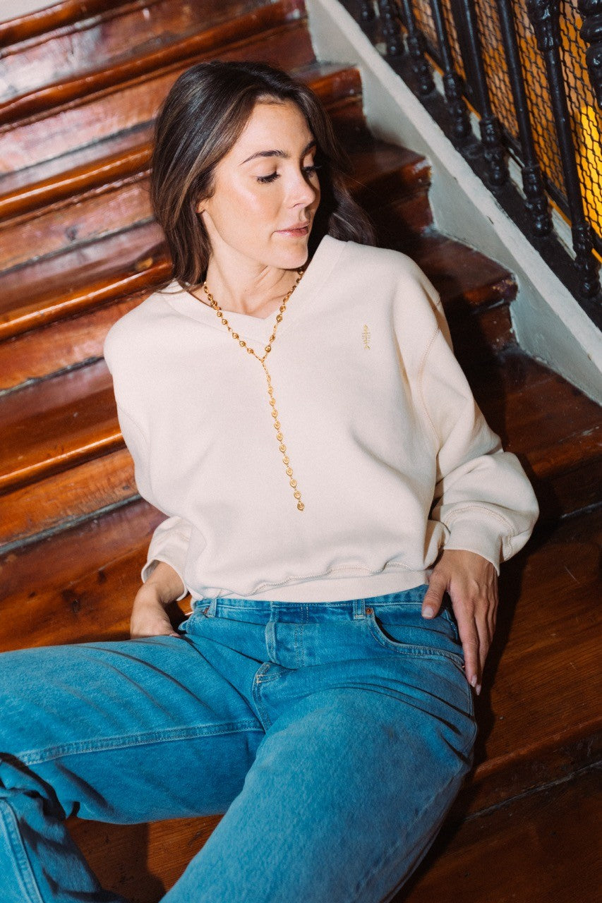 Sudadera Patricia Beige