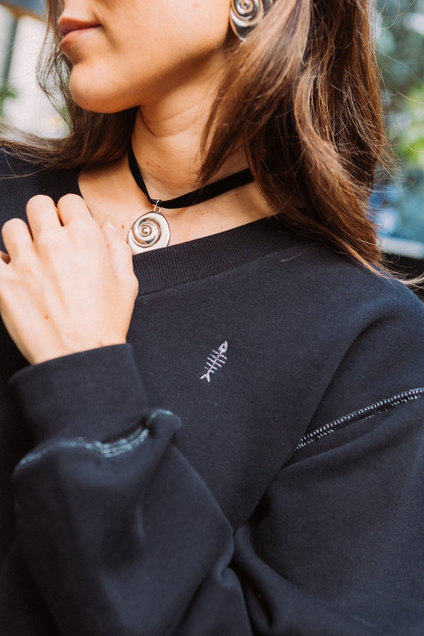 Sudadera Patricia Negro