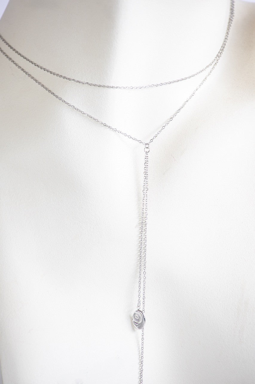 Collar Delia Plateado