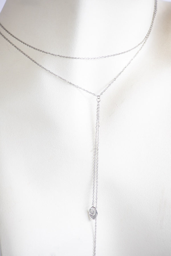 Collar Delia Plateado