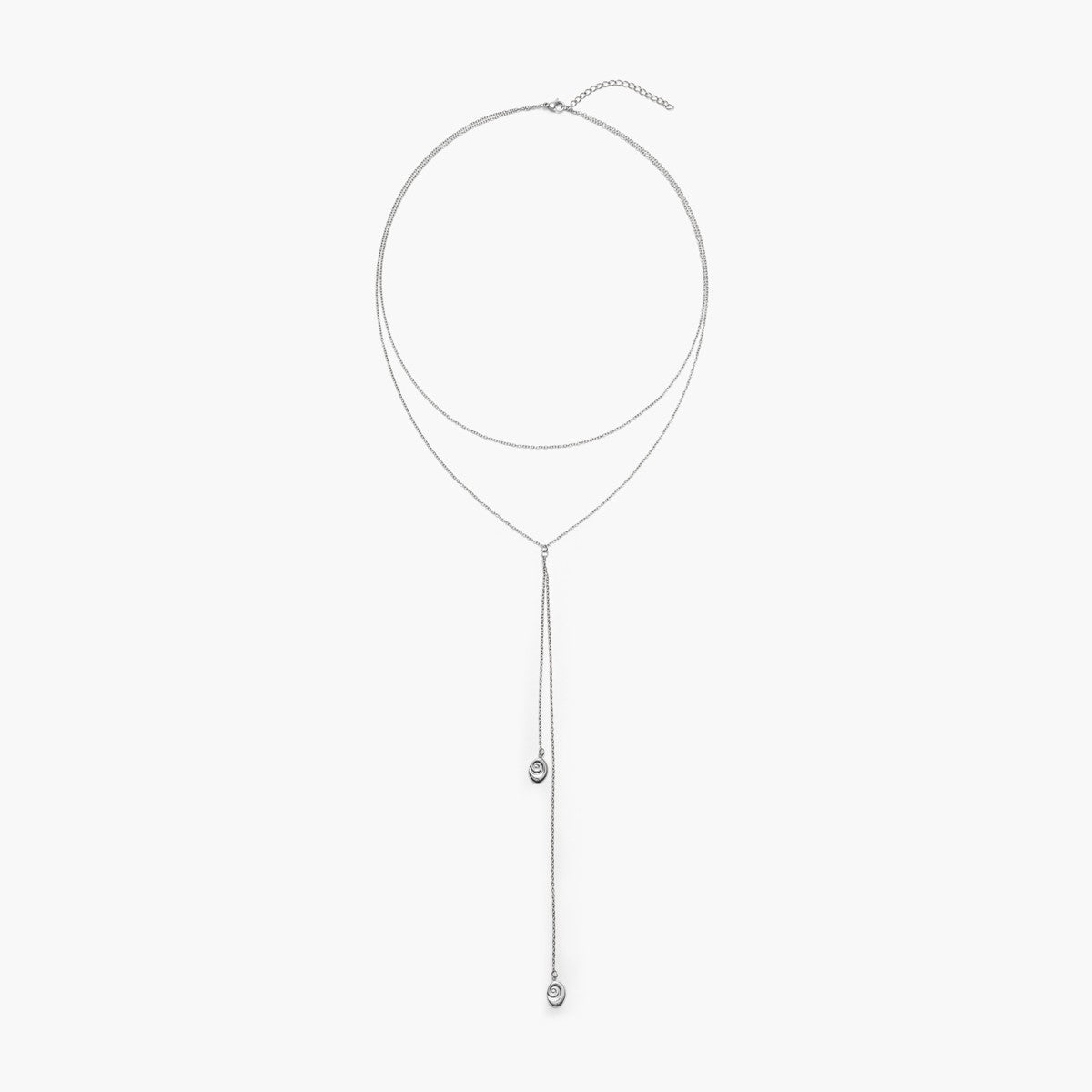 Collar Delia Plateado