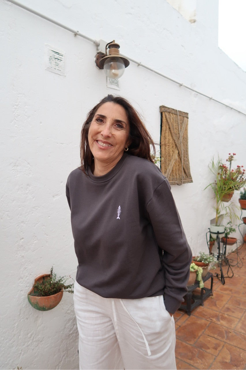 Sudadera Multicolor Gris