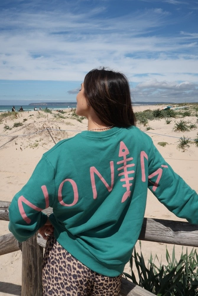Sudadera Multicolor Turquesa