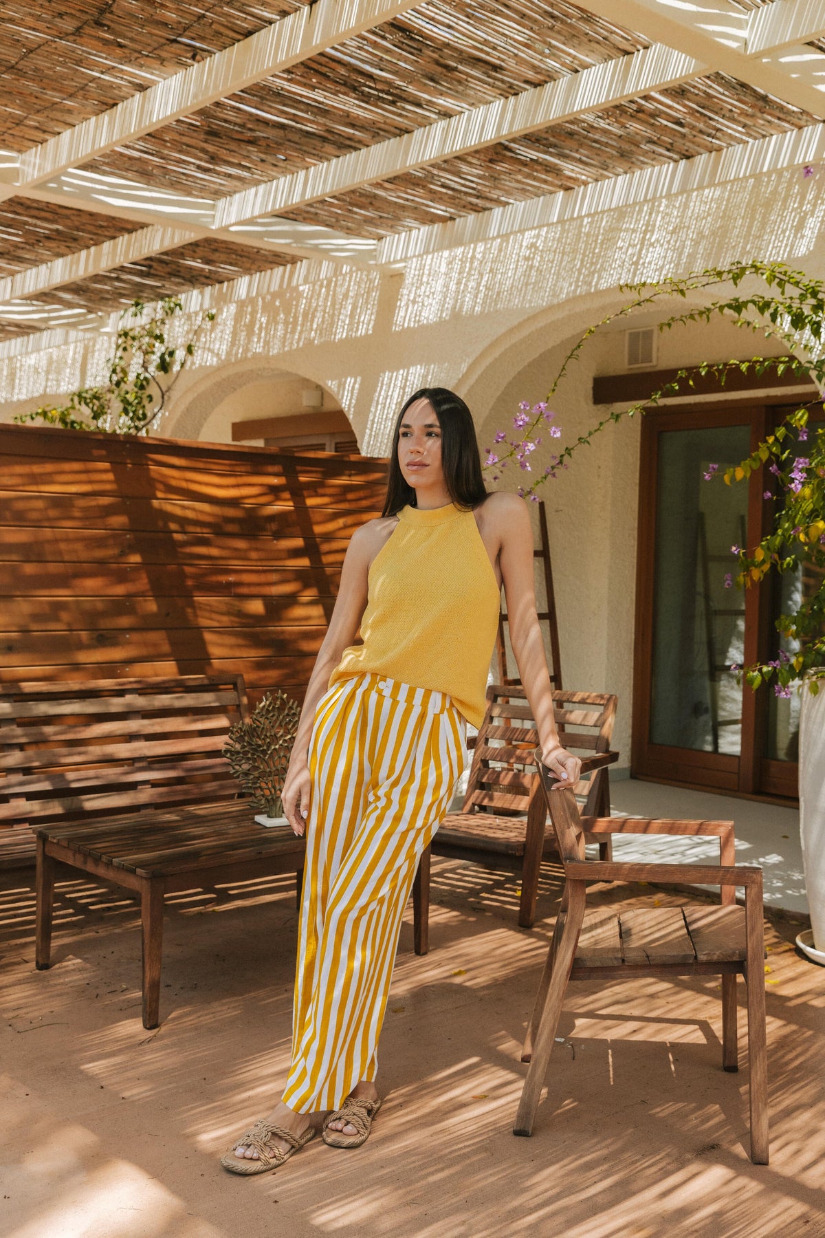 Pantalón Teresa Amarillo