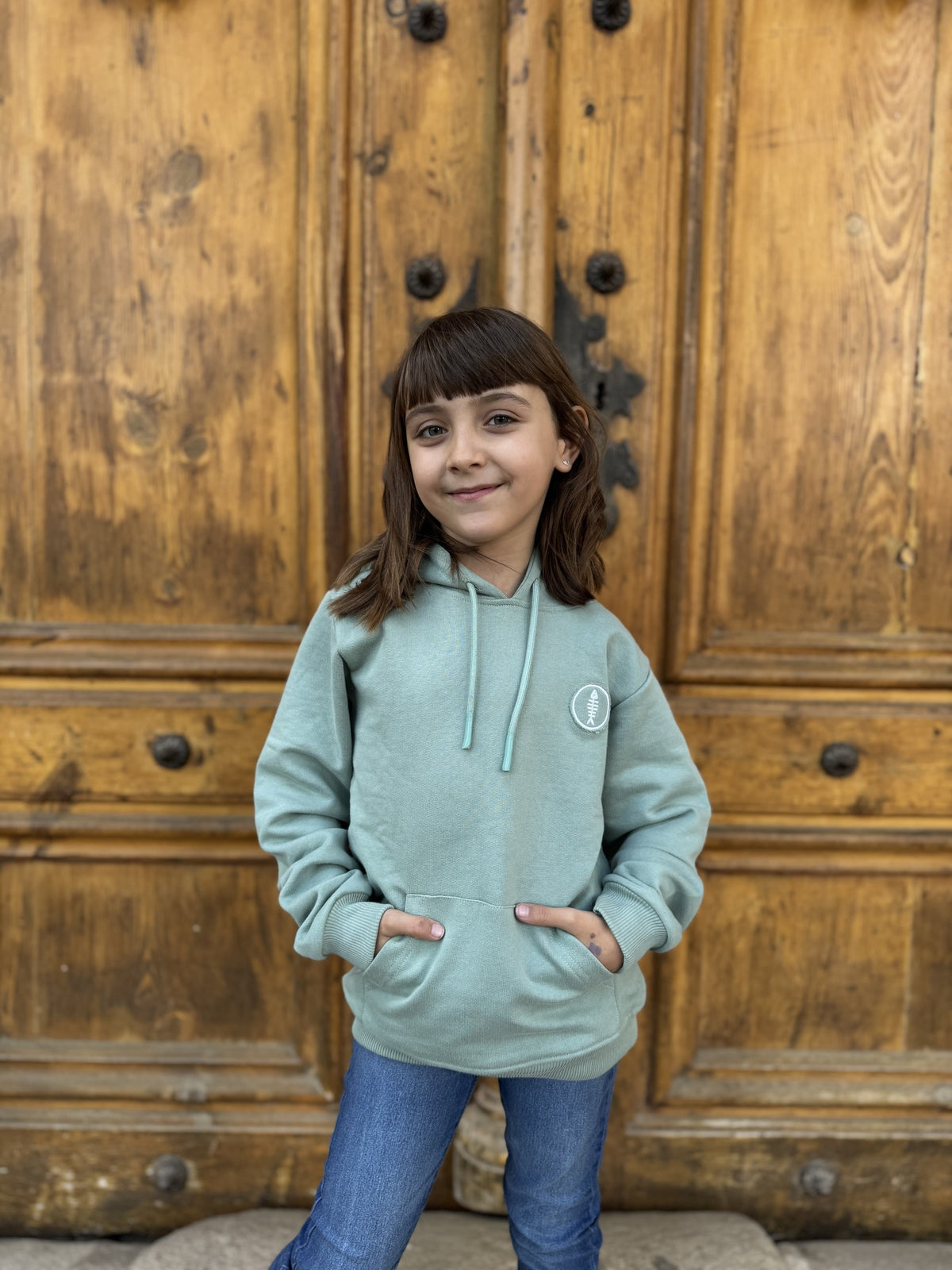 Sudadera Marcos Niño Menta