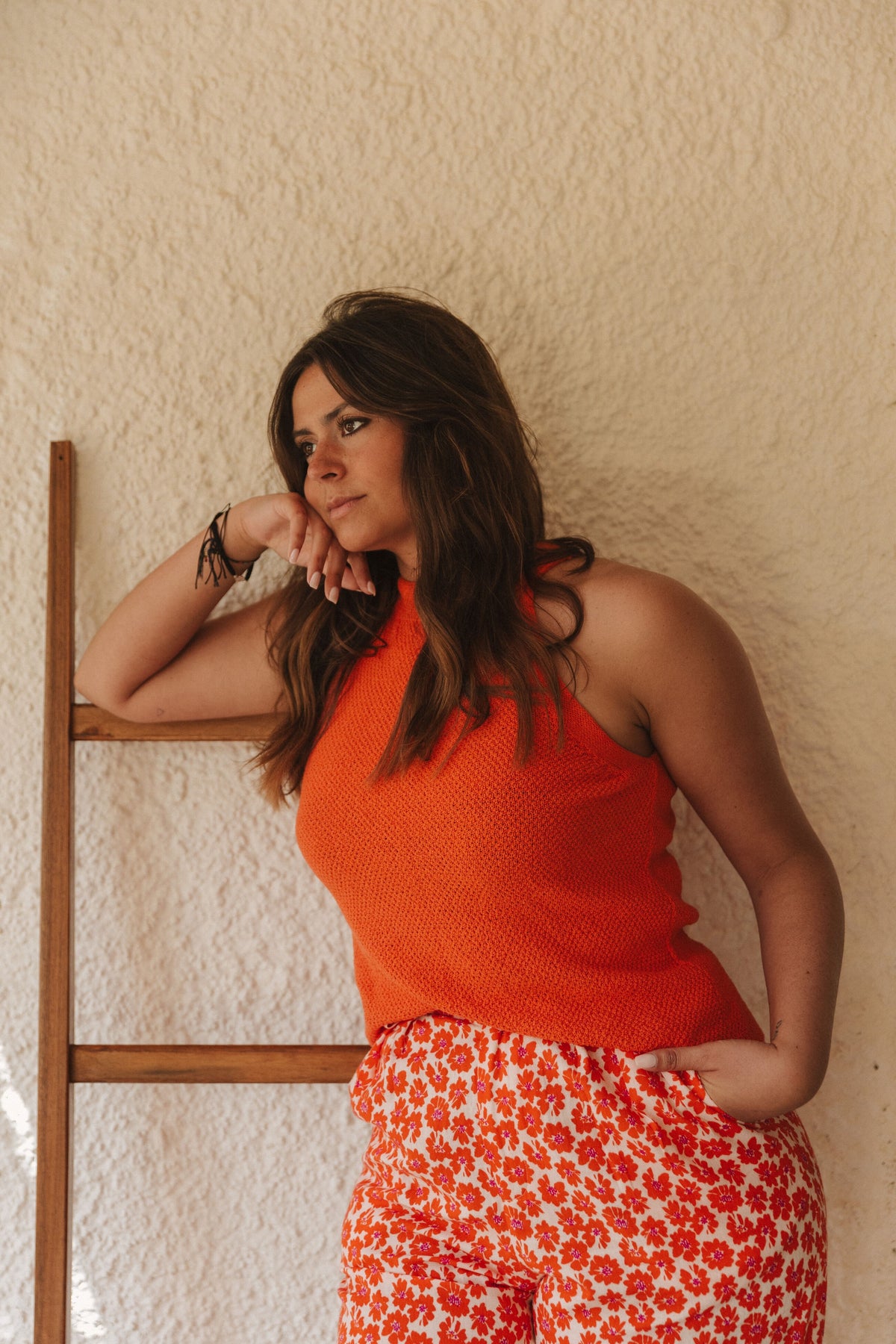 Top Melisa Naranja