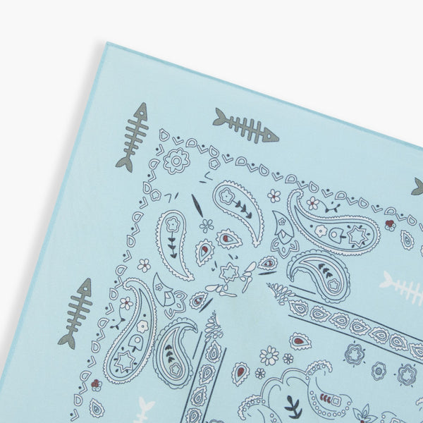 Pañuelo Bandana Celeste