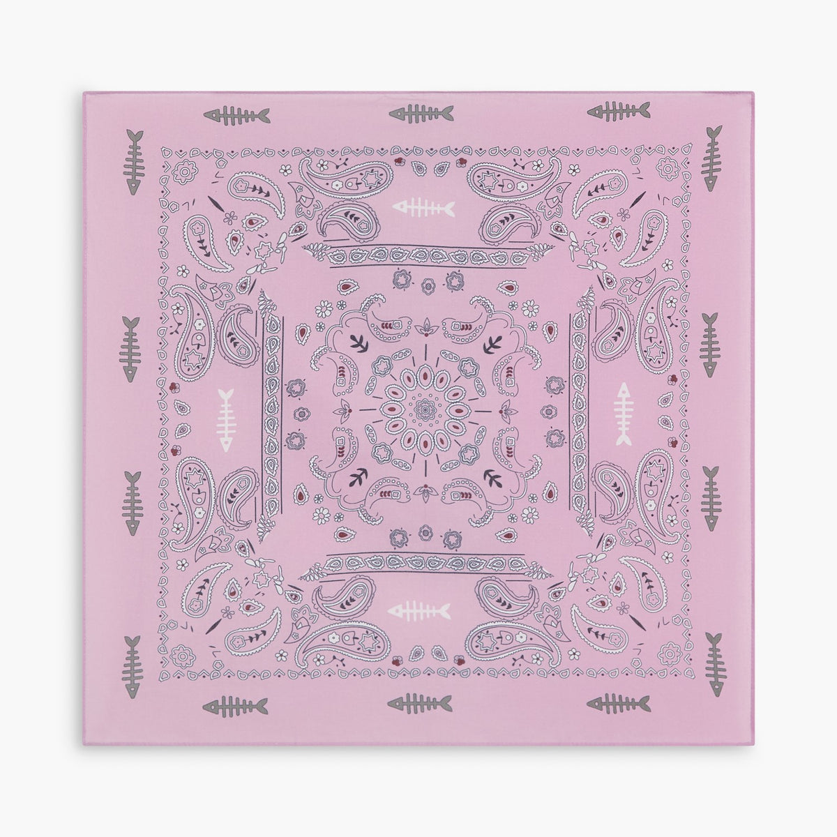 Pañuelo Bandana Rosa