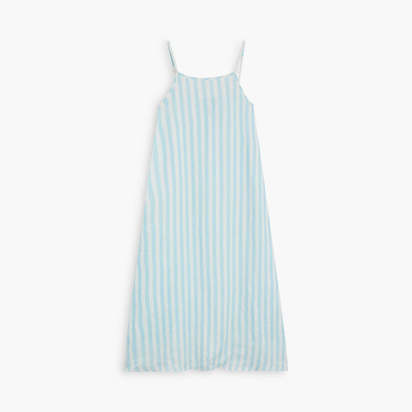 Vestido Matty Blanca y Azul