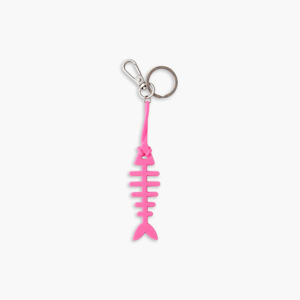 Llavero Raspa goma Fucsia