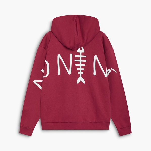 Sudadera Essential Granate