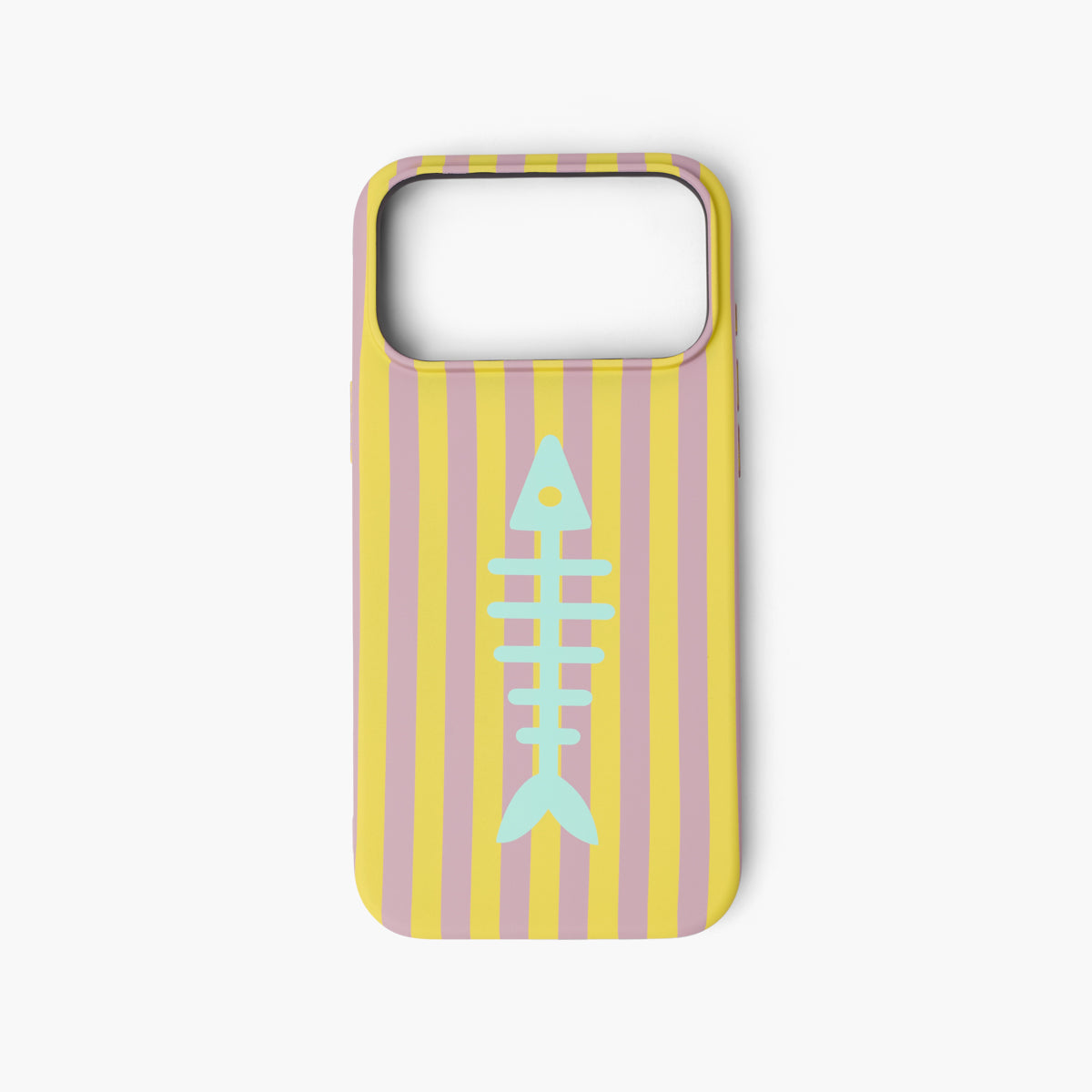 Funda de móvil Rayas Amarilla