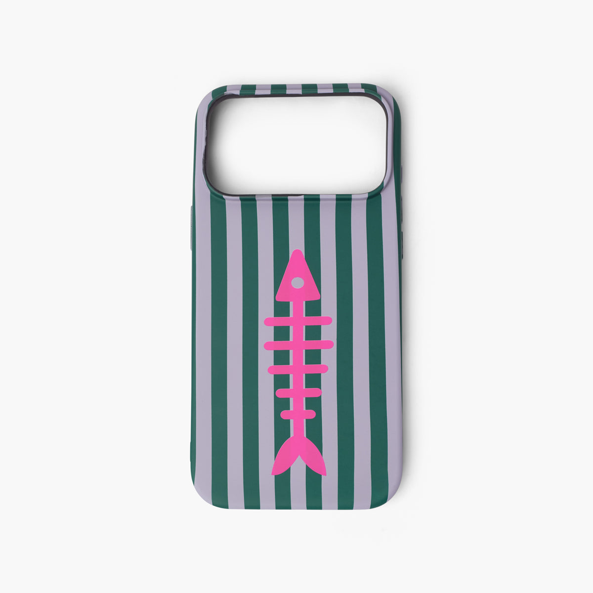 Funda de móvil Rayas Verde