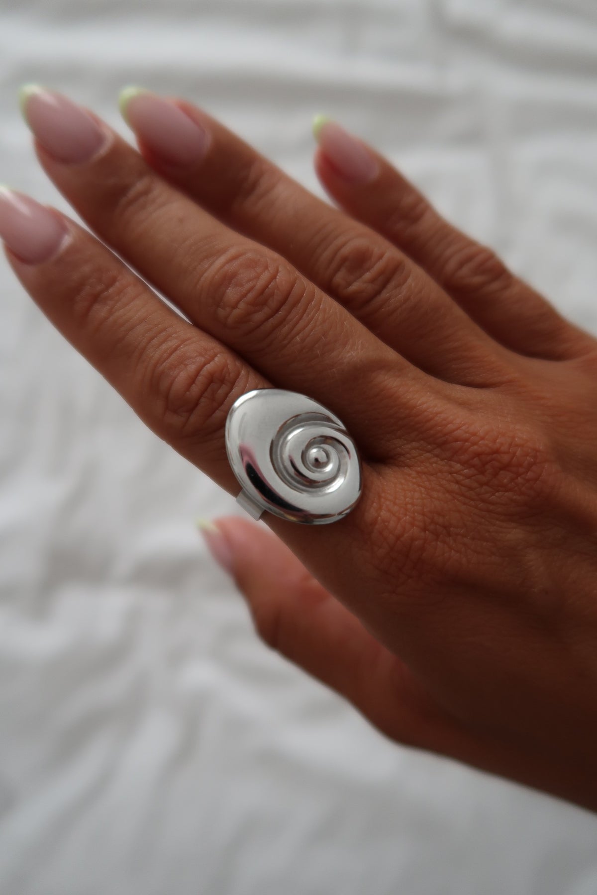 Anillo Shiba Plateado