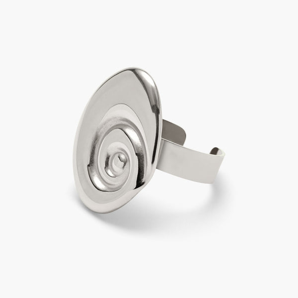Anillo Shiba Plateado
