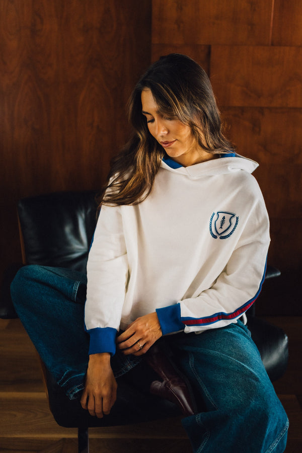Sudadera Paloma New Blanco