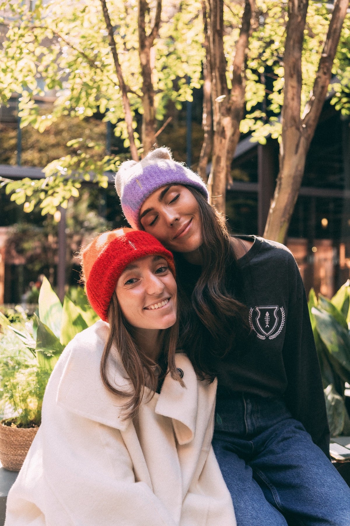 Gorro multicolor Naranja