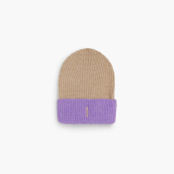 Gorro multicolor Beige