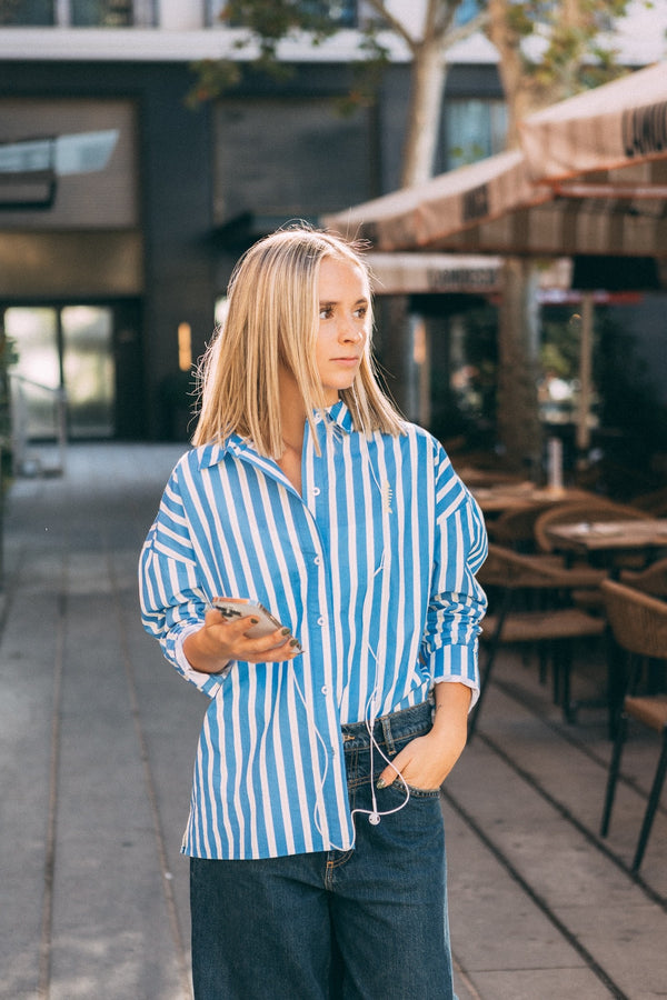 Camisa Classic Azul