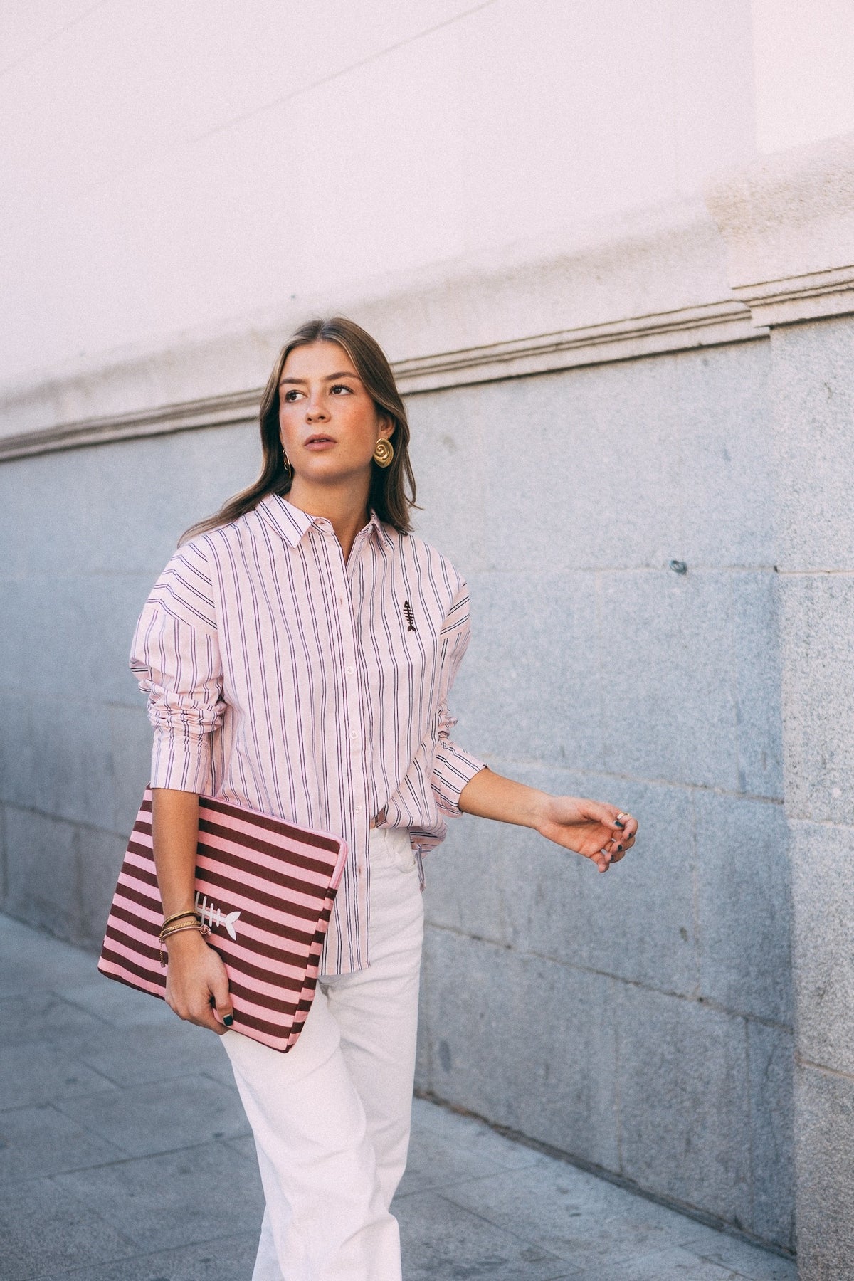 Camisa Classic Rosa