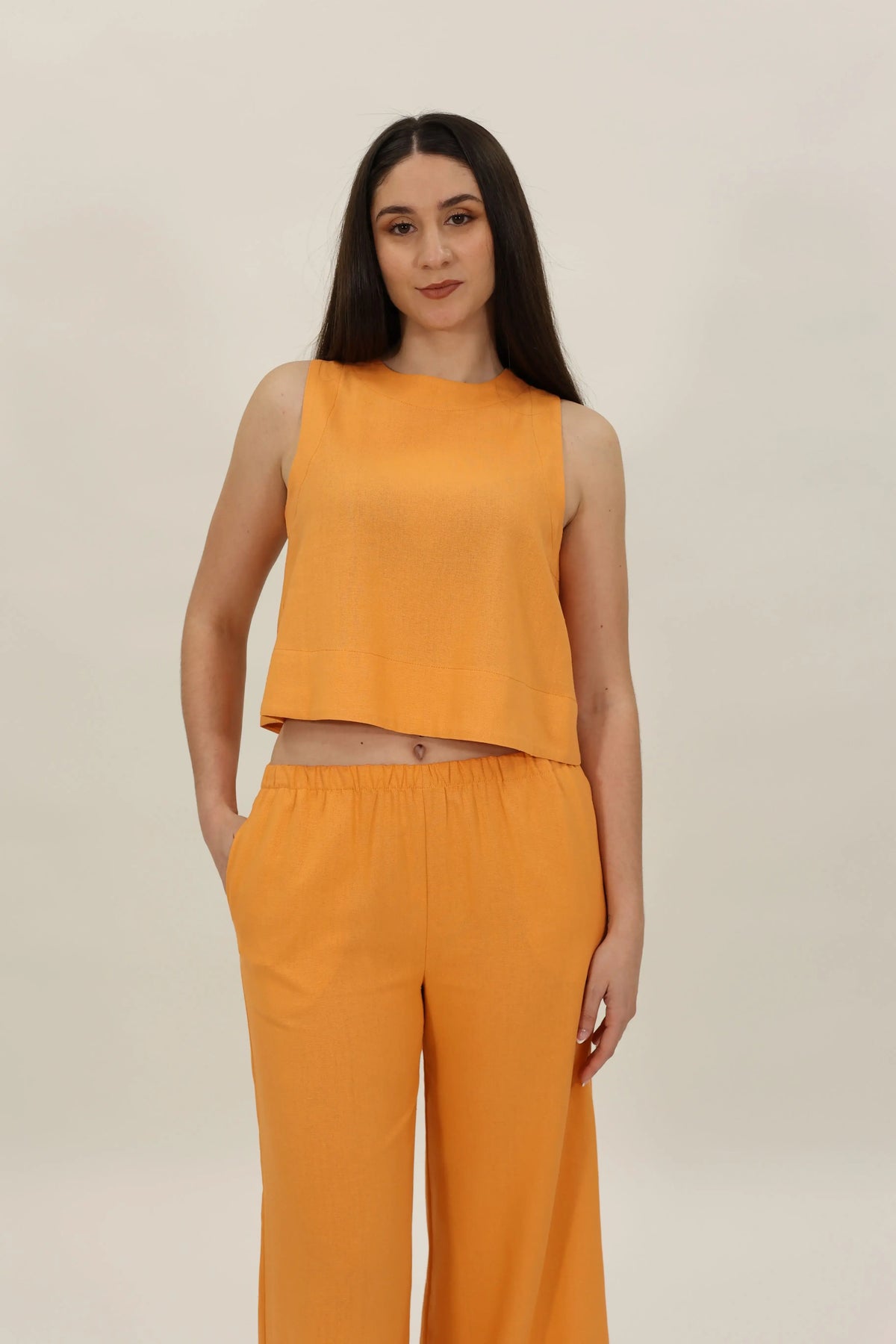 Top Luna Naranja
