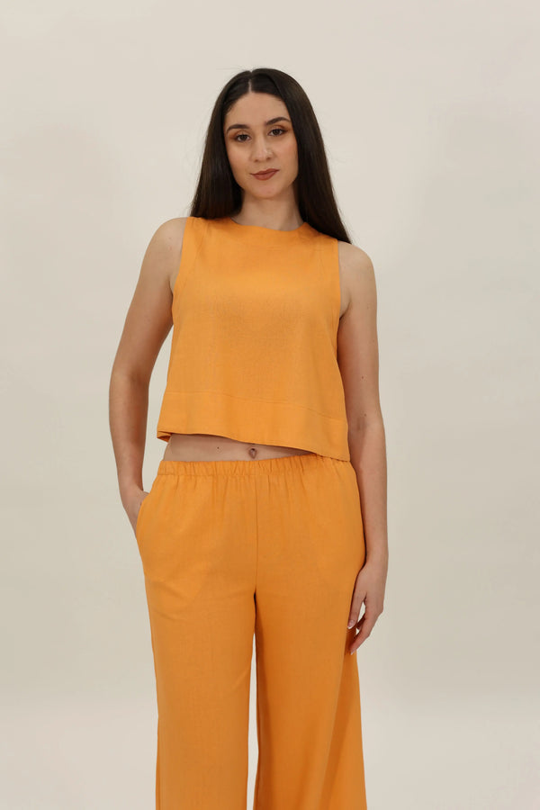 Top Luna Naranja