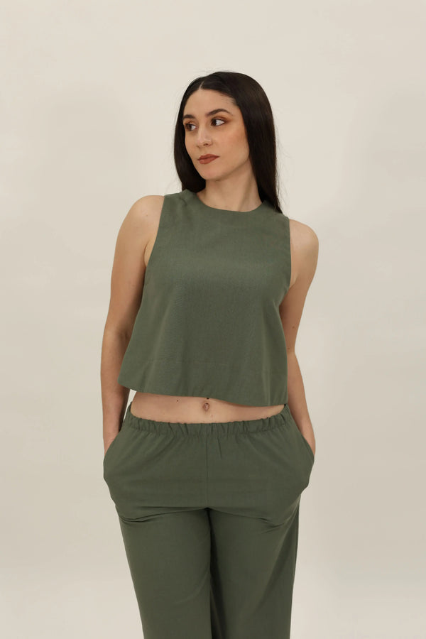 Top Luna Verde