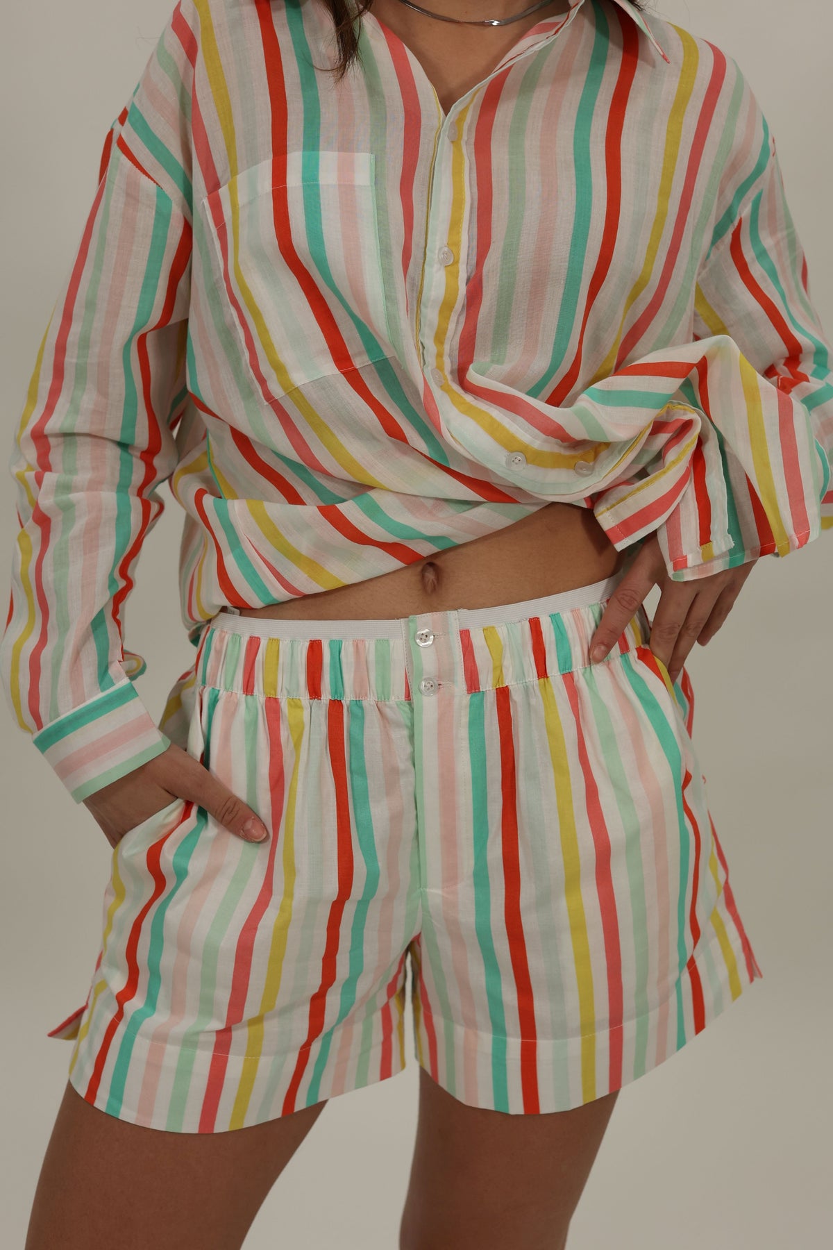 Short Carmen Multicolor