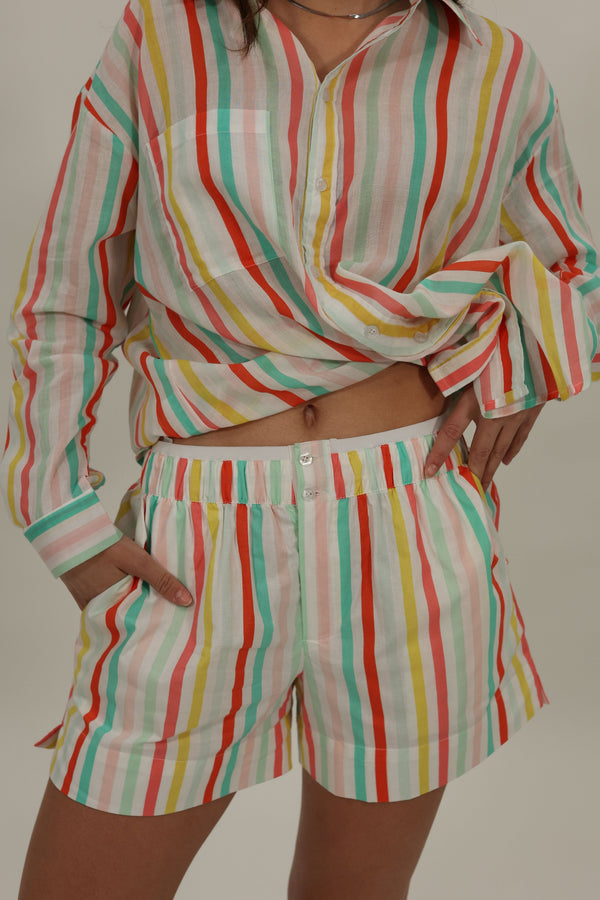 Short Carmen Multicolor