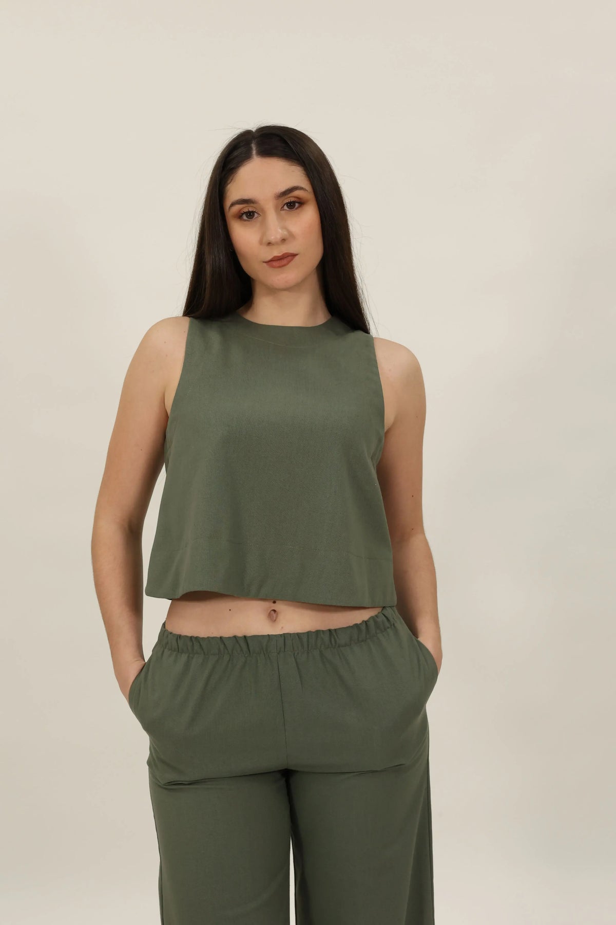 Pantalón Lina Verde