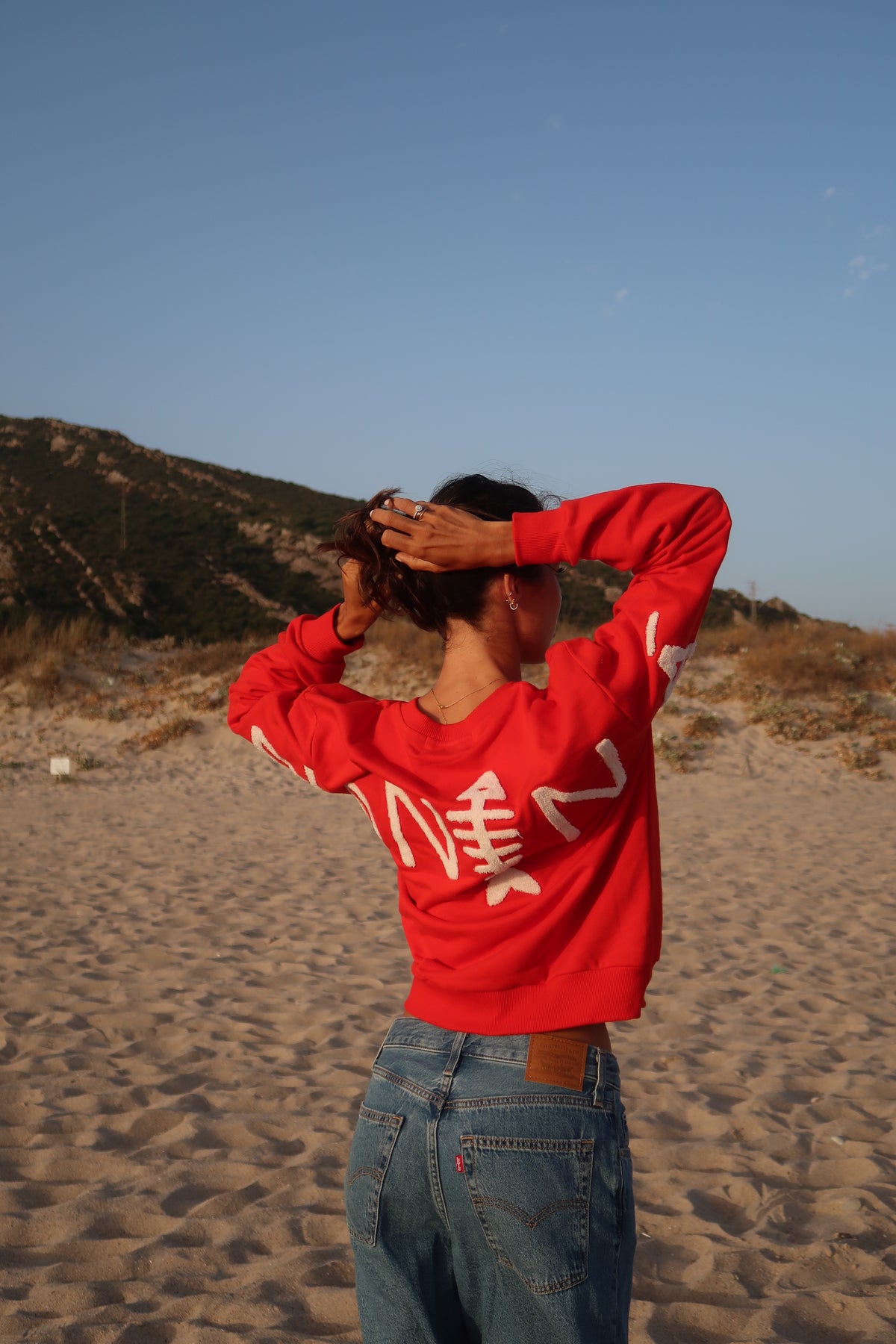 Sudadera Toñy Rojo