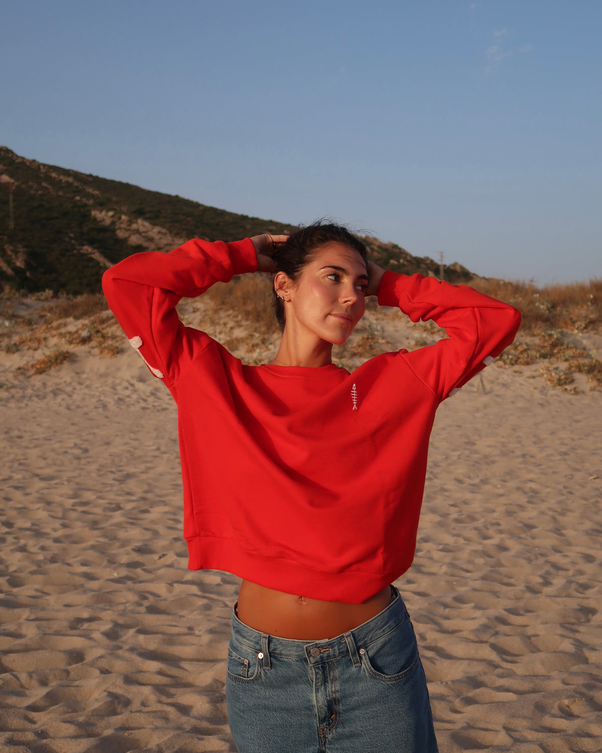 Sudadera Toñy Rojo