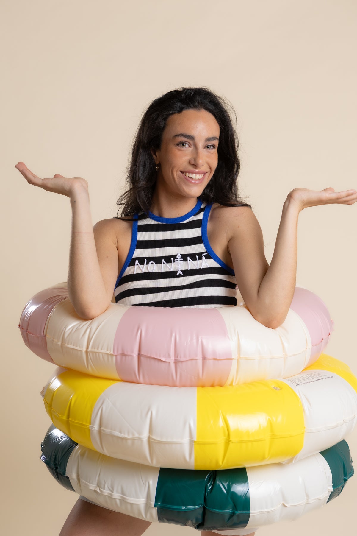 Tank Top Sunset Negro