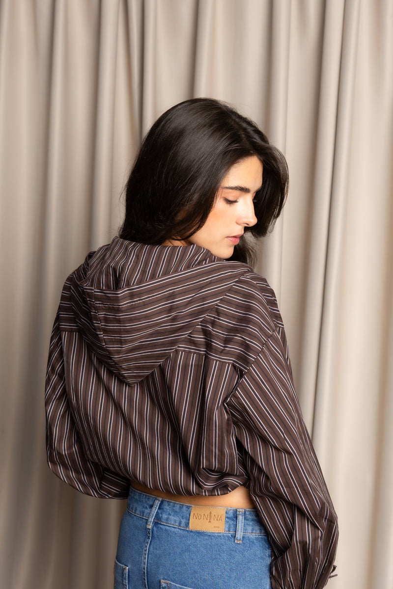 Camisa Lorena marrón